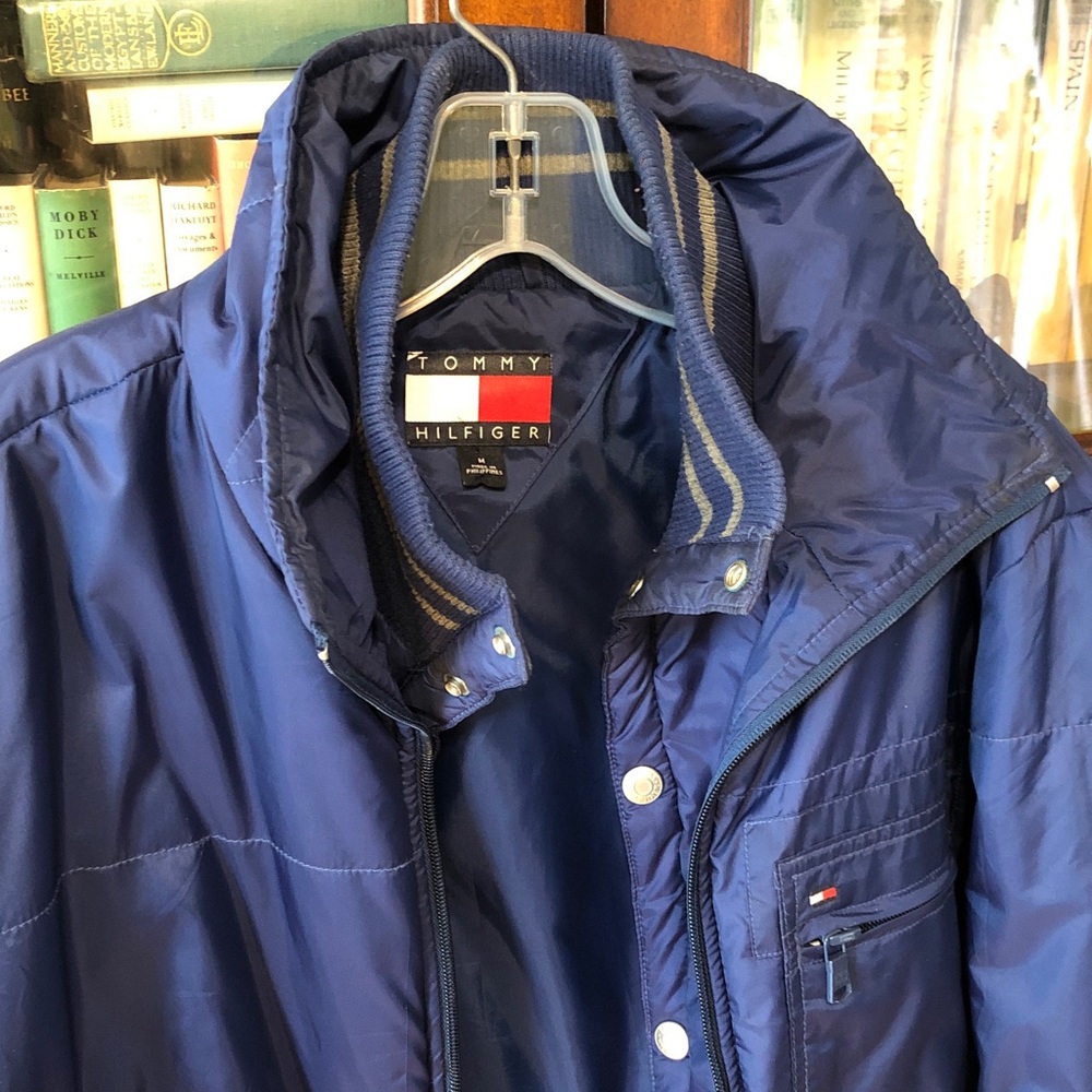 Tommy Hilfiger Men's Deep Blue Warm Jacket